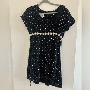 Vintage 90’s  polka dot mini dress
